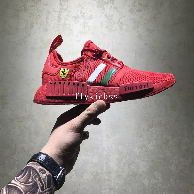 Ferrari X Adidas NMD XR1 Red BA7788